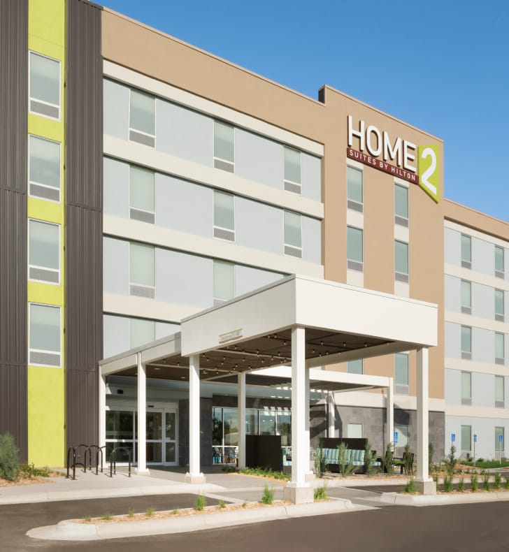 Home2 Suites Roseville Exterior during the Day