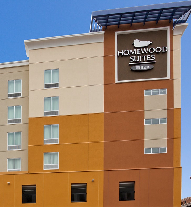 Homewood Suites Mayo Clinic Area/Saint Marys Campus Exterior during the day