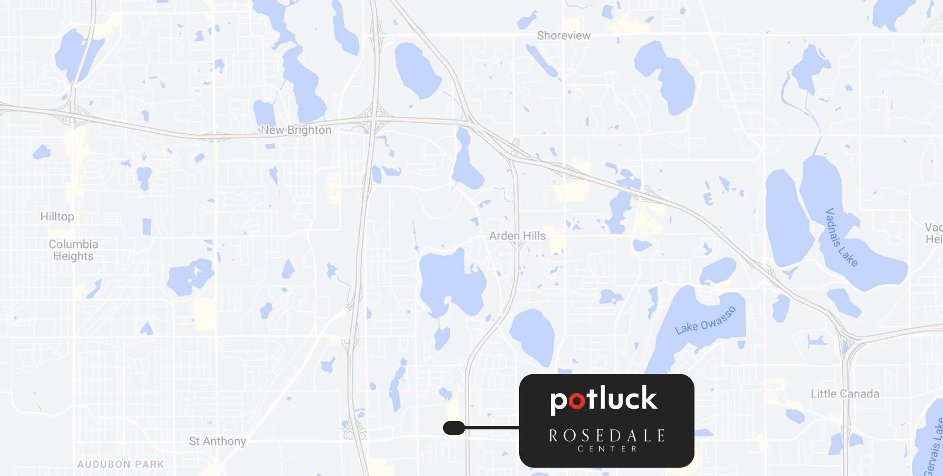 Hotels near Potluck and Rosedale Center