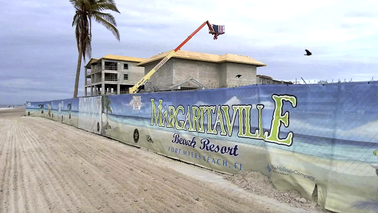 Margaritaville Fort Myers Beach Resort Construction