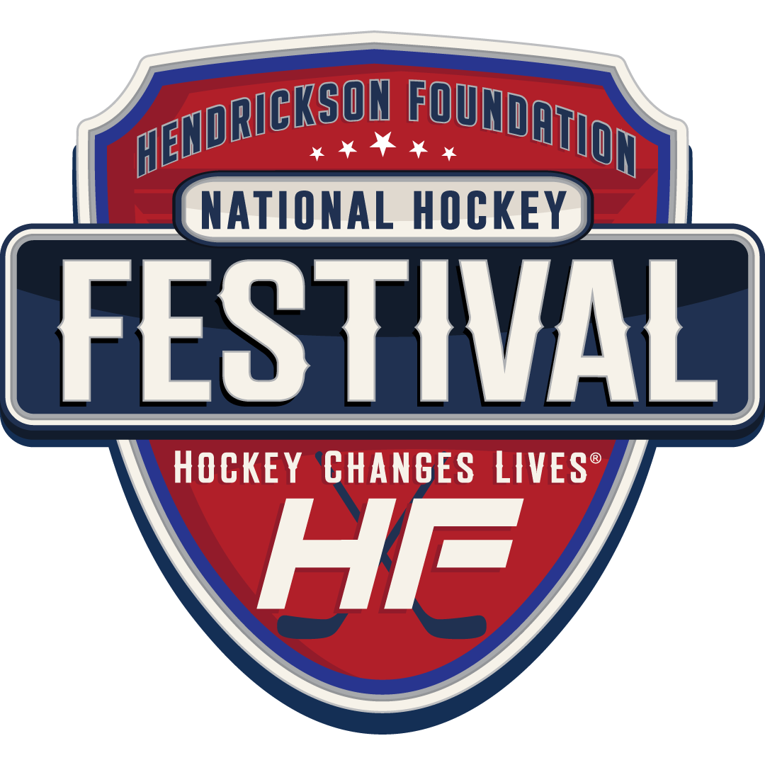 Hendrickson Foundations - National Hockey Festival Logo - Hockey Changes Lives