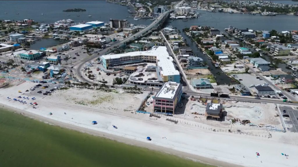 Margaritaville Fort Myers Beach Aerial