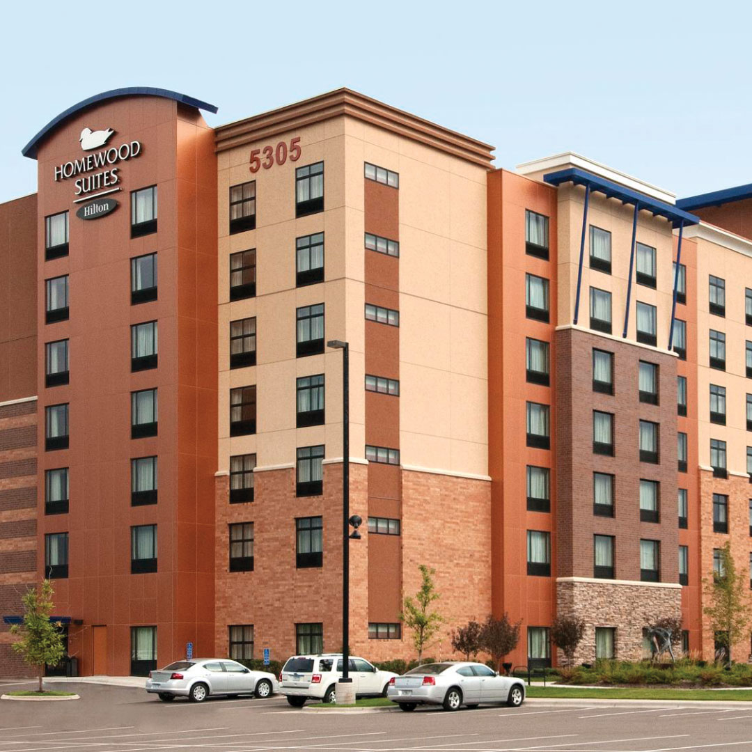 Homewood Suites West End St. Louis Park Exterior during the Day