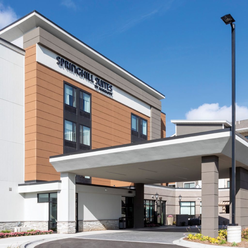 Springhill Suites Maple Grove Arbor Lakes Exterior during the Day