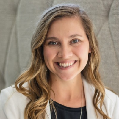 Photo of a smiling woman